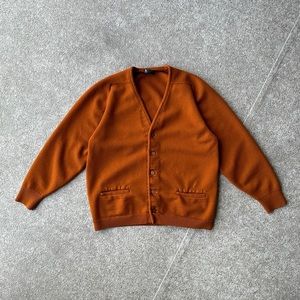 Vintage Ansett of Seymour Pure Merino Wool Cardigan